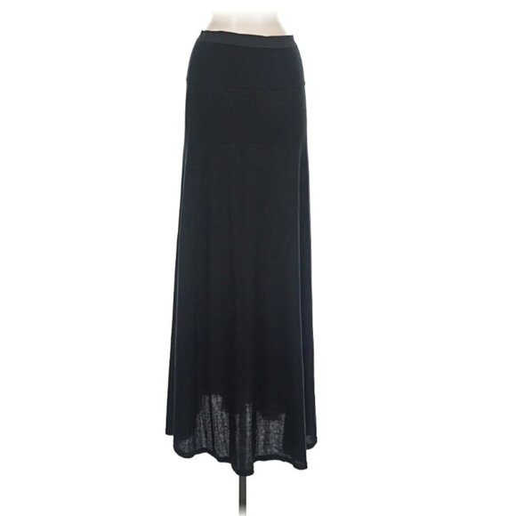 BCBGMaxAzria Black Jersey Maxi Skirt - Picture 2 of 3